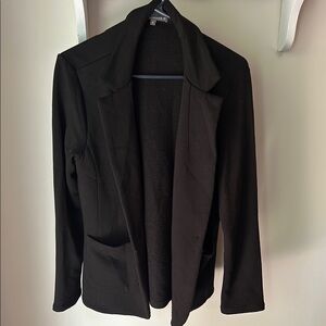 Matty M Black Blazer Modern Minimalist Design